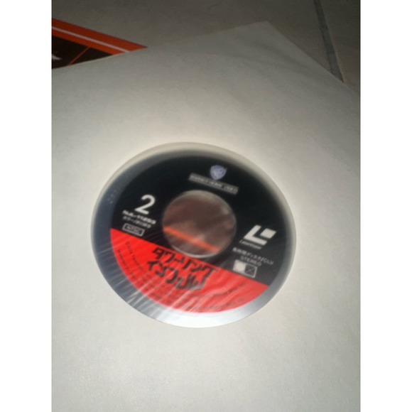 The Towering Inferno Japanese edition Laserdisc Warner Home Video STEVE McQUEEN - Picture 10 of 12